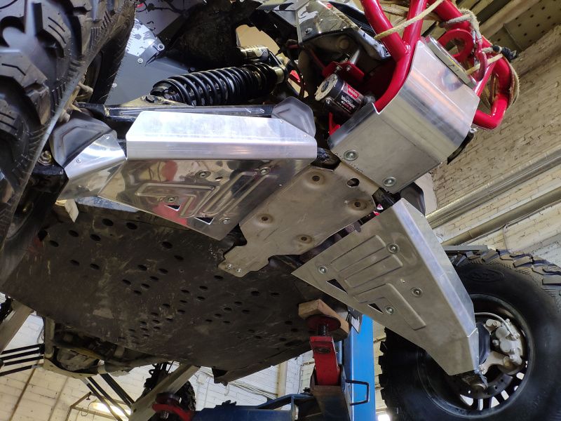 Защита передних рычагов Maverick X3 №3