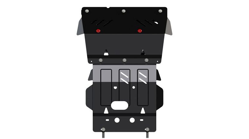 Защита картера и рулевых тяг для Land Cruiser 150 Prado №1