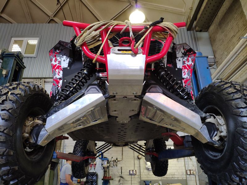 Защита передних рычагов Maverick X3 №2