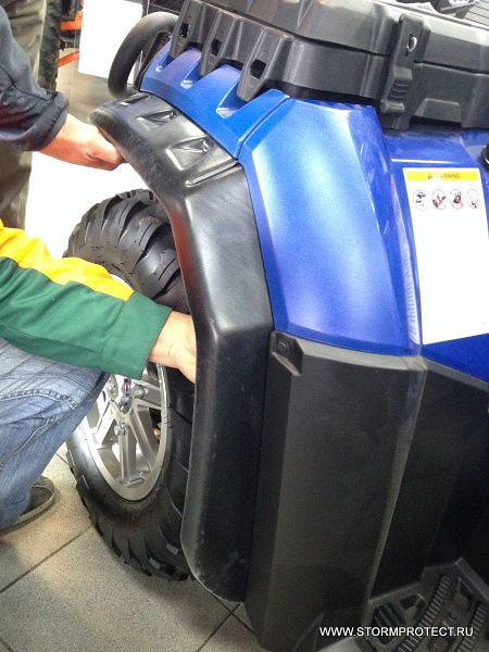 Расширители колесных арок на Sportman 550/850 Touring №2