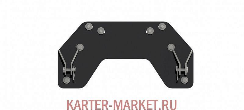 Площадка для снегового отвала (быстросъем) для 500/550/650/700/700i EFI №2