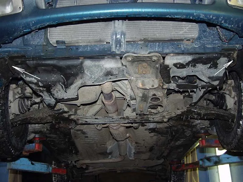Защита картера и КПП для Ford Probe II 1992 - 1997