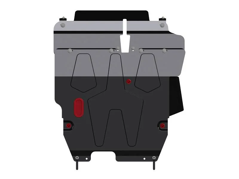 Защита картера и КПП для Mitsubishi Outlander I (CU0W) 2002 - 2008